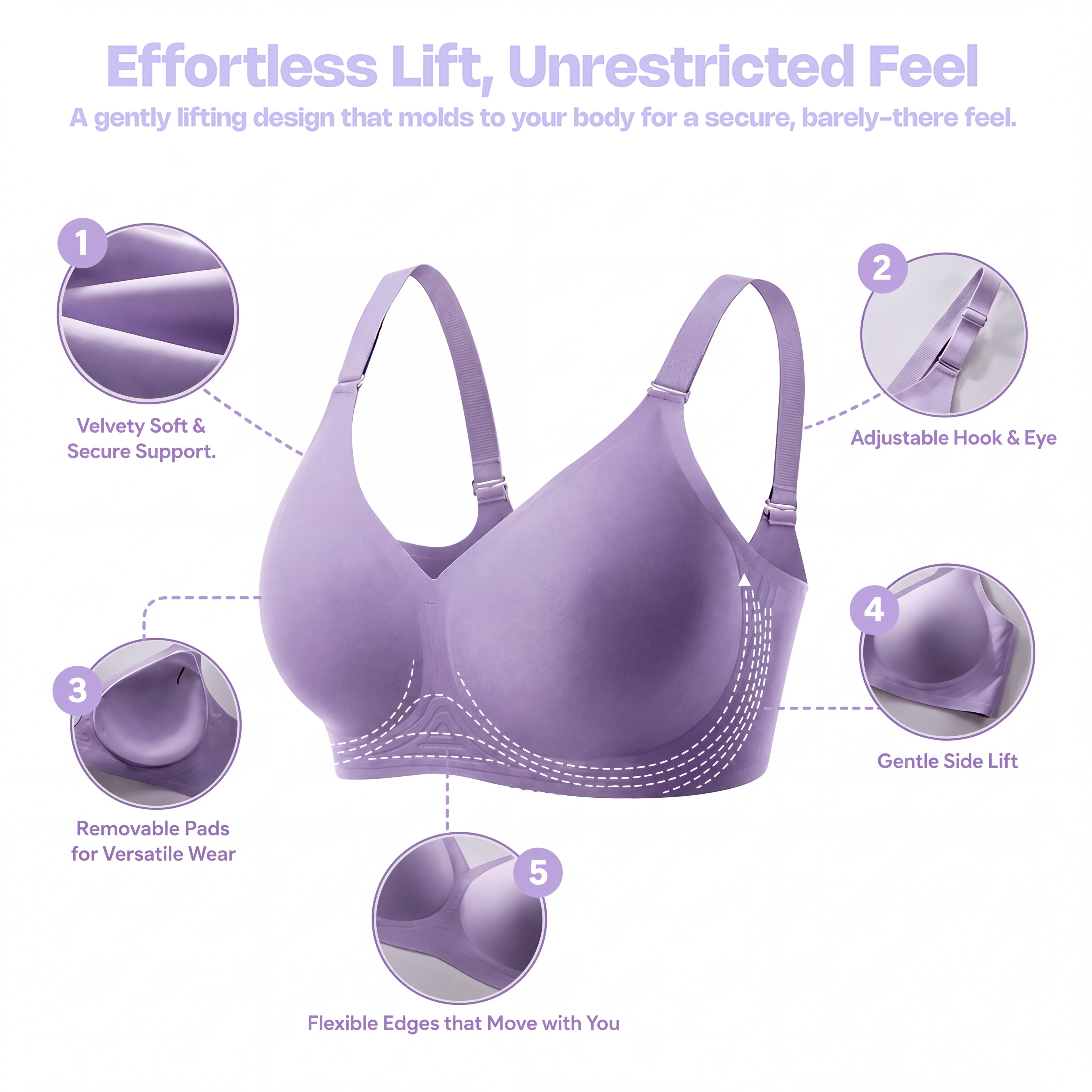 Full Figure Cloud Bra